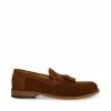 STEVEMADDEN Men's ALLEN COGNAC SUEDE