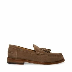 STEVEMADDEN ALLEN TAUPE SUEDE