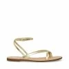 STEVEMADDEN Women's Shoes AMUSE GOLD