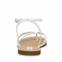 STEVEMADDEN Women's Shoes AMUSE WHITE