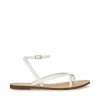 STEVEMADDEN Women's Shoes AMUSE WHITE