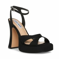 STEVEMADDEN Women's Shoes ANGELIC BLACK