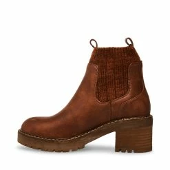 STEVEMADDEN APOLLO COGNAC Women's Shoes