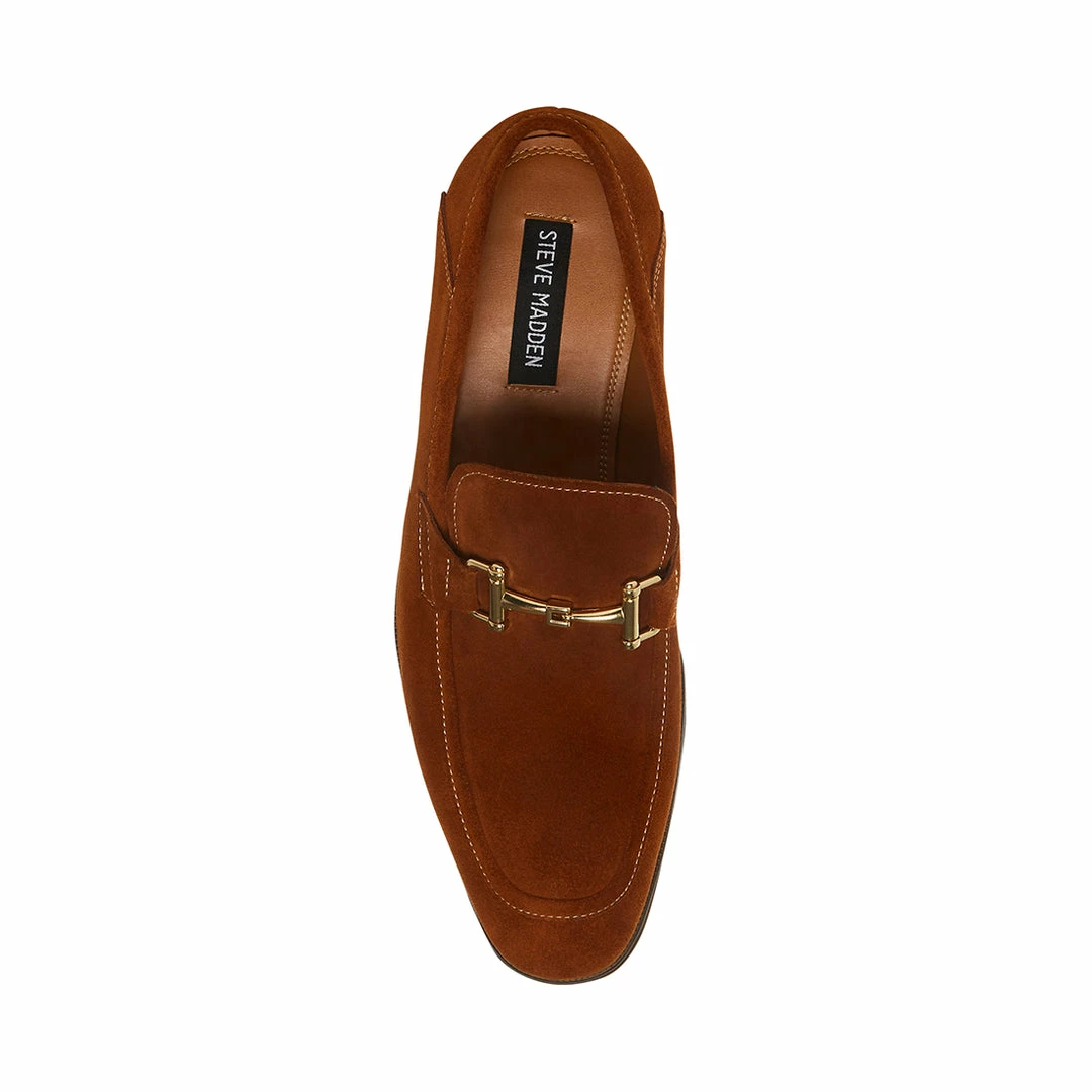 STEVEMADDEN Men's ARCHEE COGNAC SUEDE