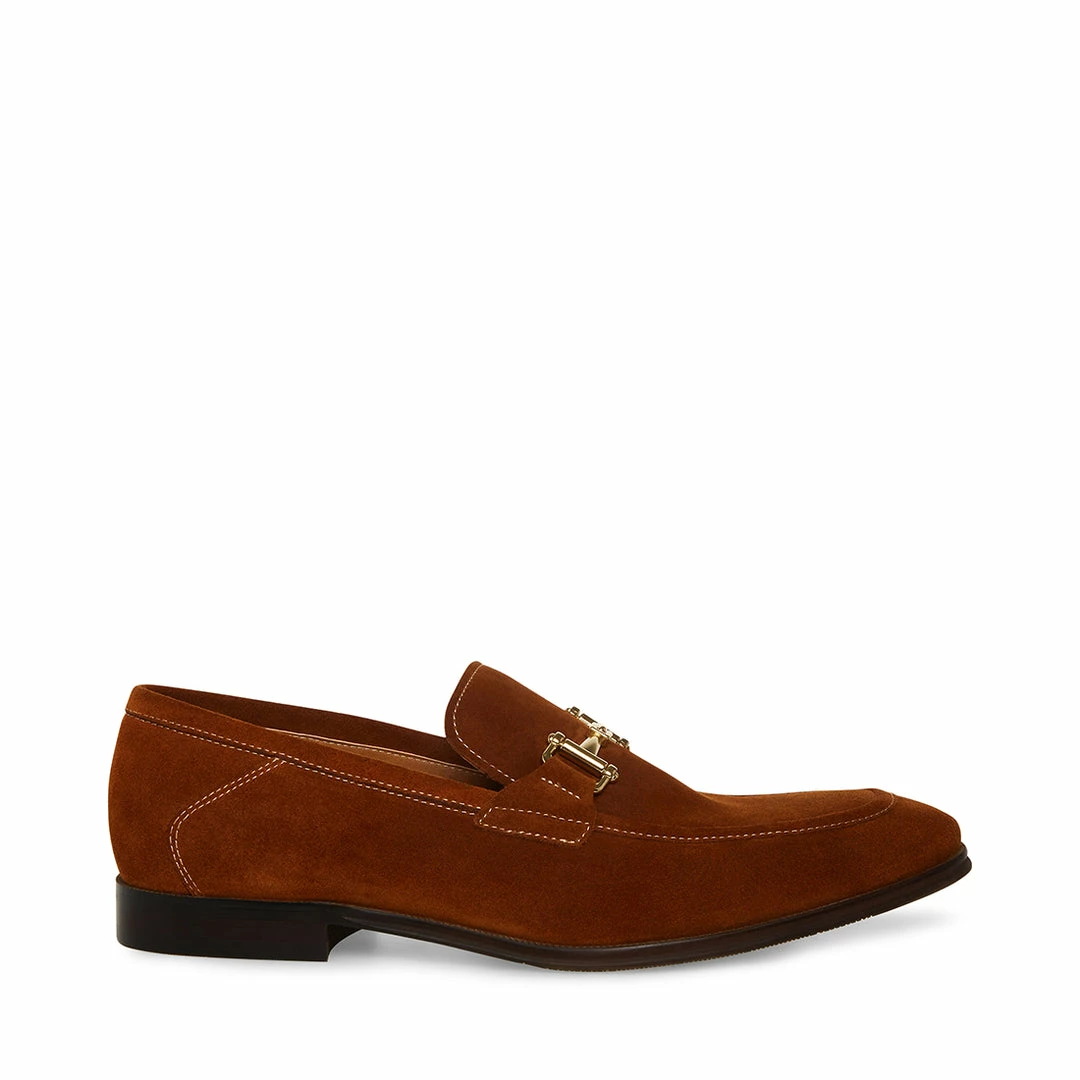 STEVEMADDEN Men's ARCHEE COGNAC SUEDE