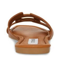 STEVEMADDEN ARLENE COGNAC LEATHER Women's Shoes