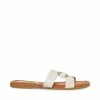 STEVEMADDEN ARLENE WHITE LEATHER