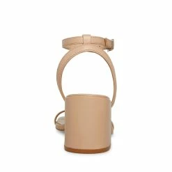 STEVEMADDEN AUDRINA NATURAL LEATHER Women's Shoes