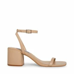 STEVEMADDEN AUDRINA NATURAL LEATHER Women's Shoes