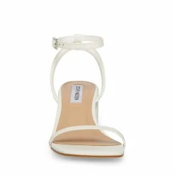 STEVEMADDEN AUDRINA WHITE LEATHER