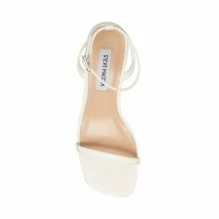 STEVEMADDEN AUDRINA WHITE LEATHER