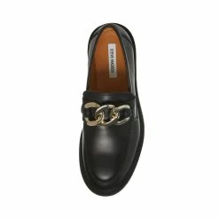 SteveMadden BARRY BLACK LEATHER