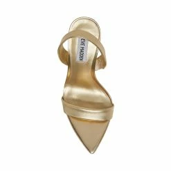 STEVEMADDEN BATALI GOLD LEATHER Women's Shoes