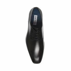 SteveMadden Men's BEAUX BLACK LEATHER