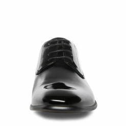 SteveMadden Men's BEAUX BLACK PATENT