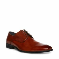 SteveMadden Men's BEAUX COGNAC LEATHER
