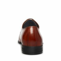 SteveMadden Men's BEAUX COGNAC LEATHER