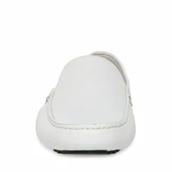 SteveMadden BERGAMO WHITE LEATHER Men's