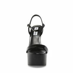 STEVEMADDEN Women's Shoes BLANE BLACK PATENT