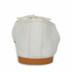 STEVEMADDEN BLOSSOMS WHITE LEATHER Women's Shoes