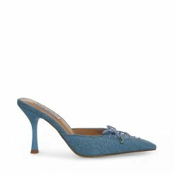 STEVEMADDEN Women's Shoes BRIANNE DENIM FABRIC