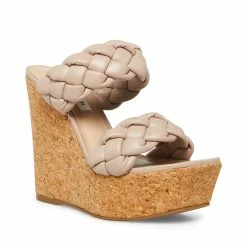 STEVEMADDEN BRIA TAUPE Women's Shoes