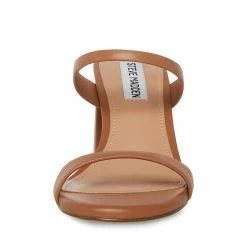 STEVEMADDEN BRIDGETTE TAN LEATHER Women's Shoes