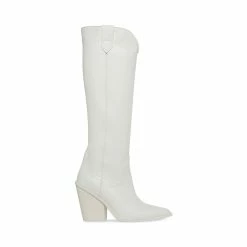 STEVEMADDEN BRONCO WHITE PARIS