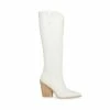 STEVEMADDEN Women's Shoes BRONCO WHITE
