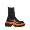 STEVEMADDEN BUXTON BLACK/ORANGE