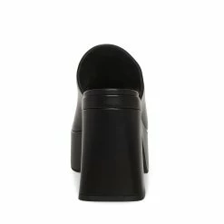 STEVEMADDEN CAPRIA BLACK LEATHER