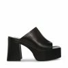 STEVEMADDEN CAPRIA BLACK LEATHER