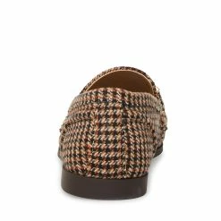 STEVEMADDEN CARRINE BROWN PLAID Women's Shoes
