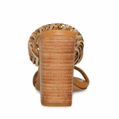 STEVEMADDEN Women's Shoes CATHY NATURAL MULTI