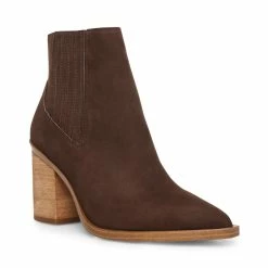 SteveMadden Women's Shoes CATREENA BROWN NUBUCK