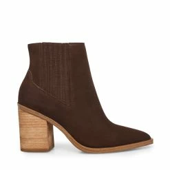 SteveMadden Women's Shoes CATREENA BROWN NUBUCK