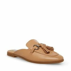 STEVEMADDEN CAYLER TAN LEATHER