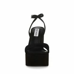 STEVEMADDEN CECEE BLACK SUEDE Women's Shoes