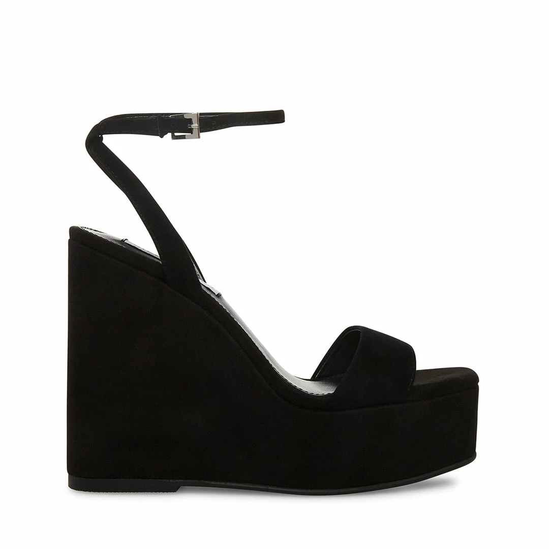 STEVEMADDEN CECEE BLACK SUEDE Women's Shoes