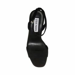 STEVEMADDEN CECEE BLACK SUEDE Women's Shoes