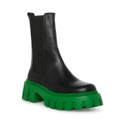 STEVEMADDEN CHARGES BLACK/GREEN Women's Shoes