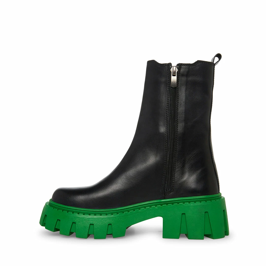 STEVEMADDEN CHARGES BLACK/GREEN Women's Shoes