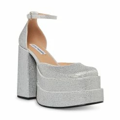STEVEMADDEN CHARLIZE-R RHINESTONES Women's Shoes