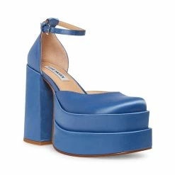 STEVEMADDEN Women's Shoes CHARLIZE DARK BLUE