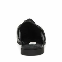 STEVEMADDEN CHART BLACK LEATHER