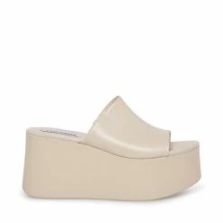 SteveMadden CHRISTA BONE LEATHER