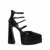 STEVEMADDEN Women's Shoes CLARA BLACK PATENT