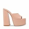 STEVEMADDEN Women's Shoes CLARITY BLUSH PATENT