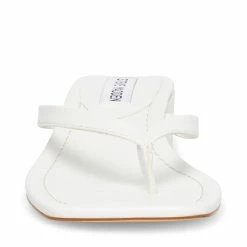 SteveMadden Women's Shoes CLAUDETTE WHITE