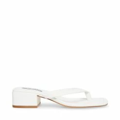 SteveMadden Women's Shoes CLAUDETTE WHITE